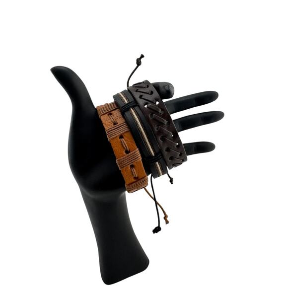 Rogue Wristbands: Triad of Leather Anarchy - Picture 3 of 3